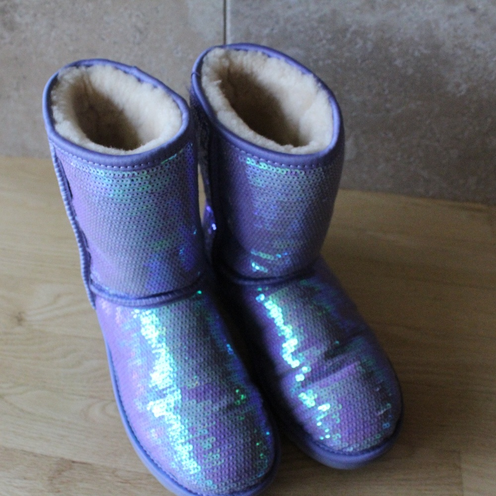 Purple UGG boots